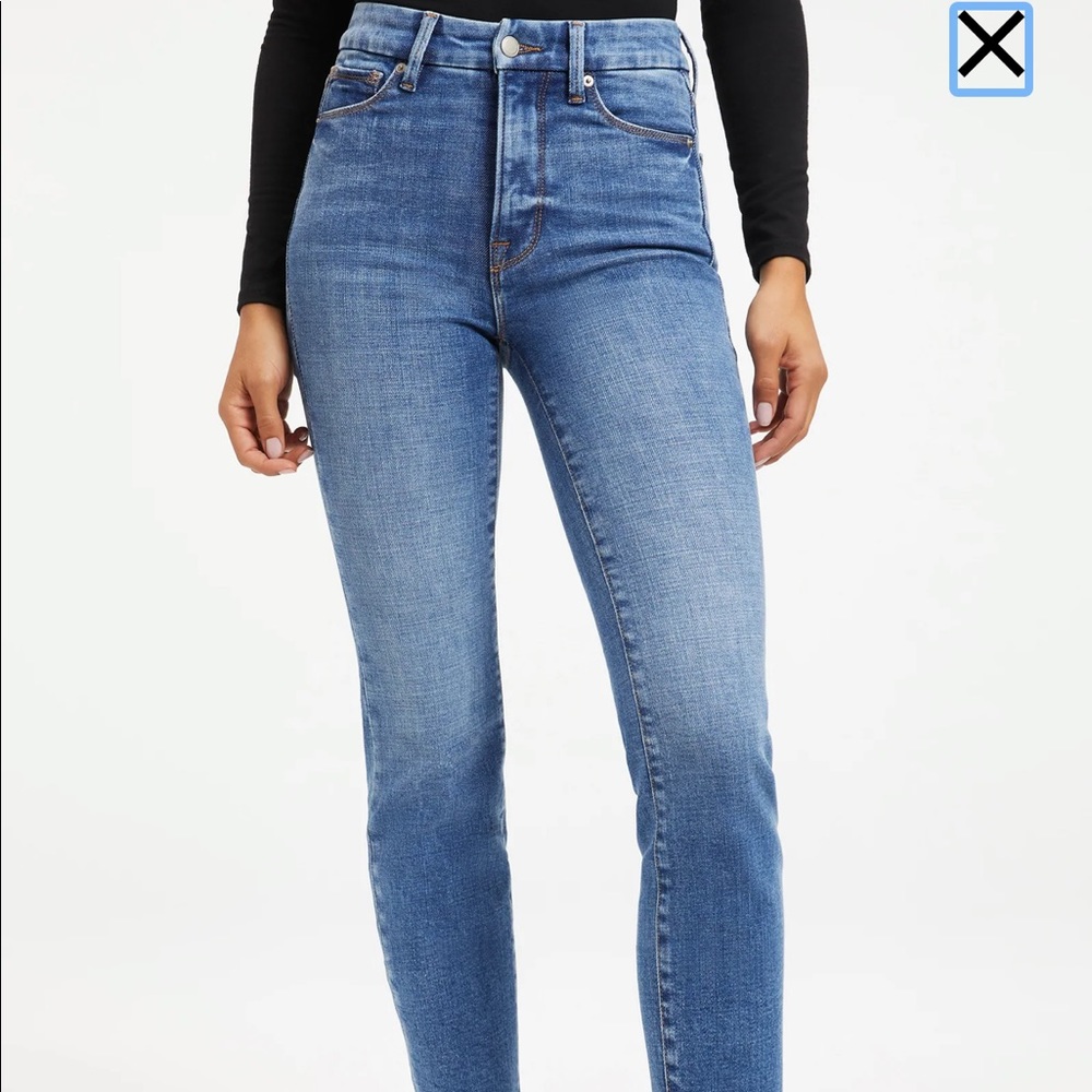 GOOD AMERICAN / Good Curve High Waisted Skinny 4/27